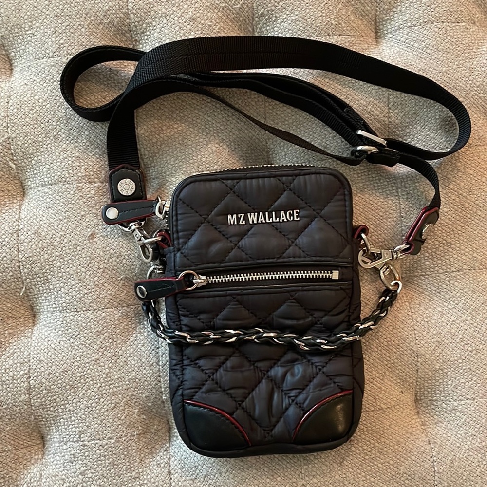 MZ Wallace Black Micro Crosby
